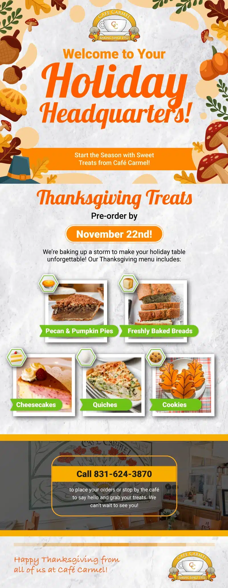 CC - Welcome to Your Holiday Headquarters!