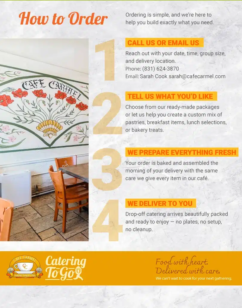 CC - Café Carmel's Catering to Go! 3