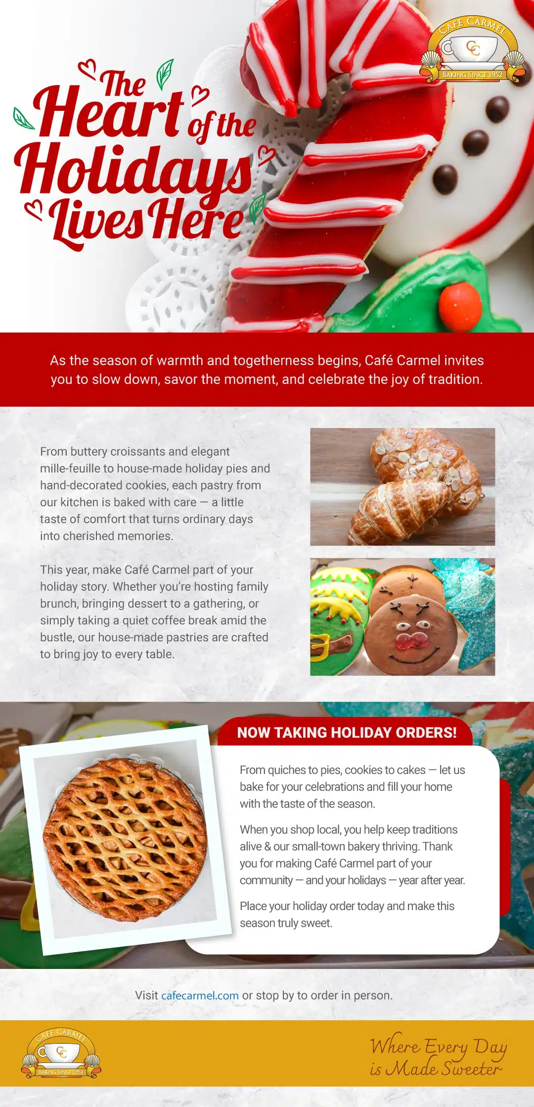 CC - Make Café Carmel Part of Your Holiday Tradition