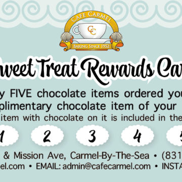Sweet Treat Rewards Card