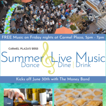 Summer Live Music Carmel Plaza 2023