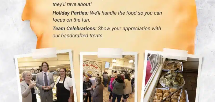 Let Café Carmel Cater Your Holidays!