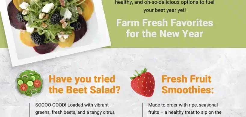 CC - New Year, Fresh Start at Cafe Carmel! 1