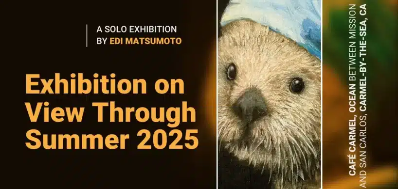 Edi Matsumoto exhibition flier