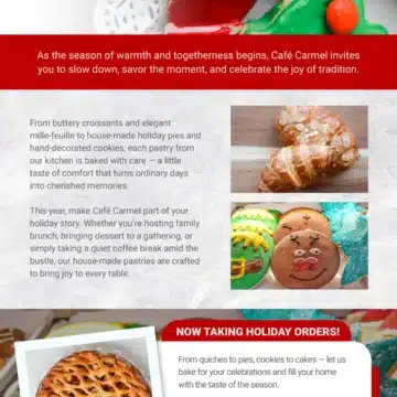 CC - Make Café Carmel Part of Your Holiday Tradition