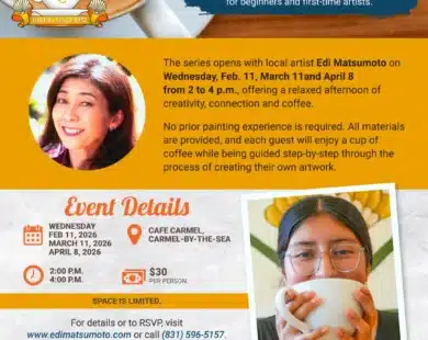 Cafe Carmel is pleased to launch its 2026 monthly creative series